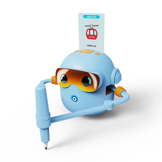Voicebots Drawing Robot for Kids Voice Interactive Educational Drawing Machine Magic Painting Robot Gift for Boys Girls