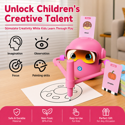 SparkSeason SketchBot for Kids -screen free Activity