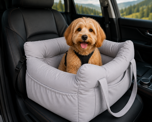 SparkSeasons™ CozyRide Safety Pet Car Seat