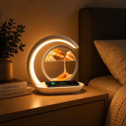 SparkSeasons™ SandGlow Lamp