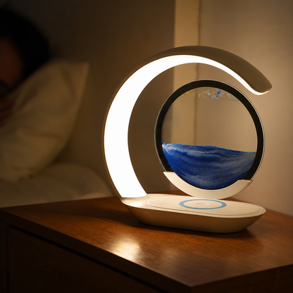 SparkSeasons™ SandGlow Lamp