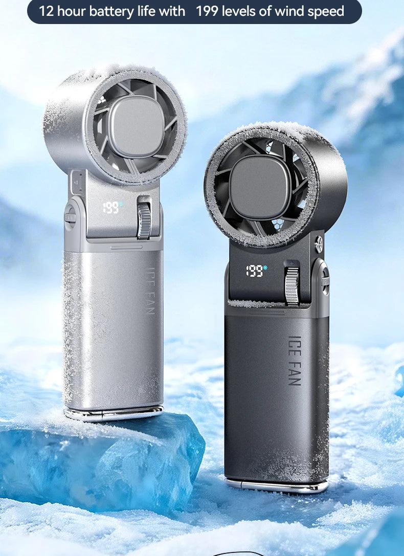 SparkSeasons™ GlacierPro LED Cooling Fan