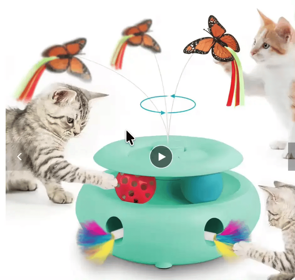 SparkSeasons™ WhiskerPlay™ Interactive Cat Toy