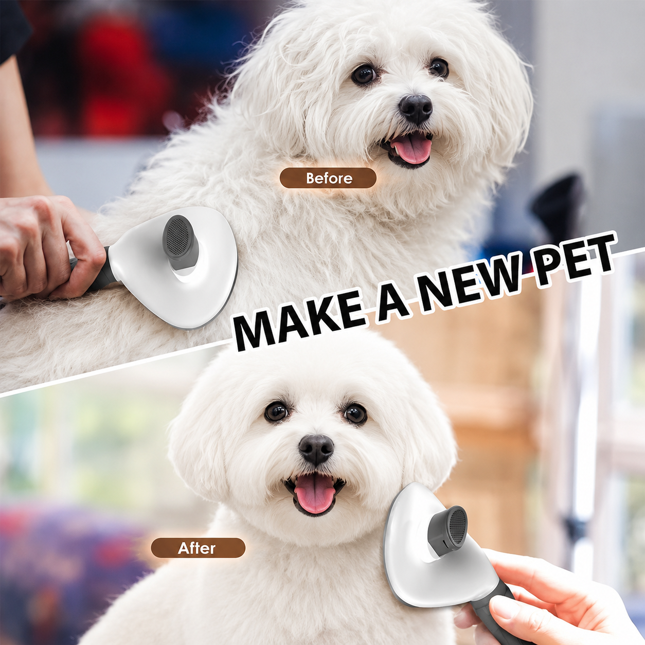 SparkSeasons™ FurEase Brush