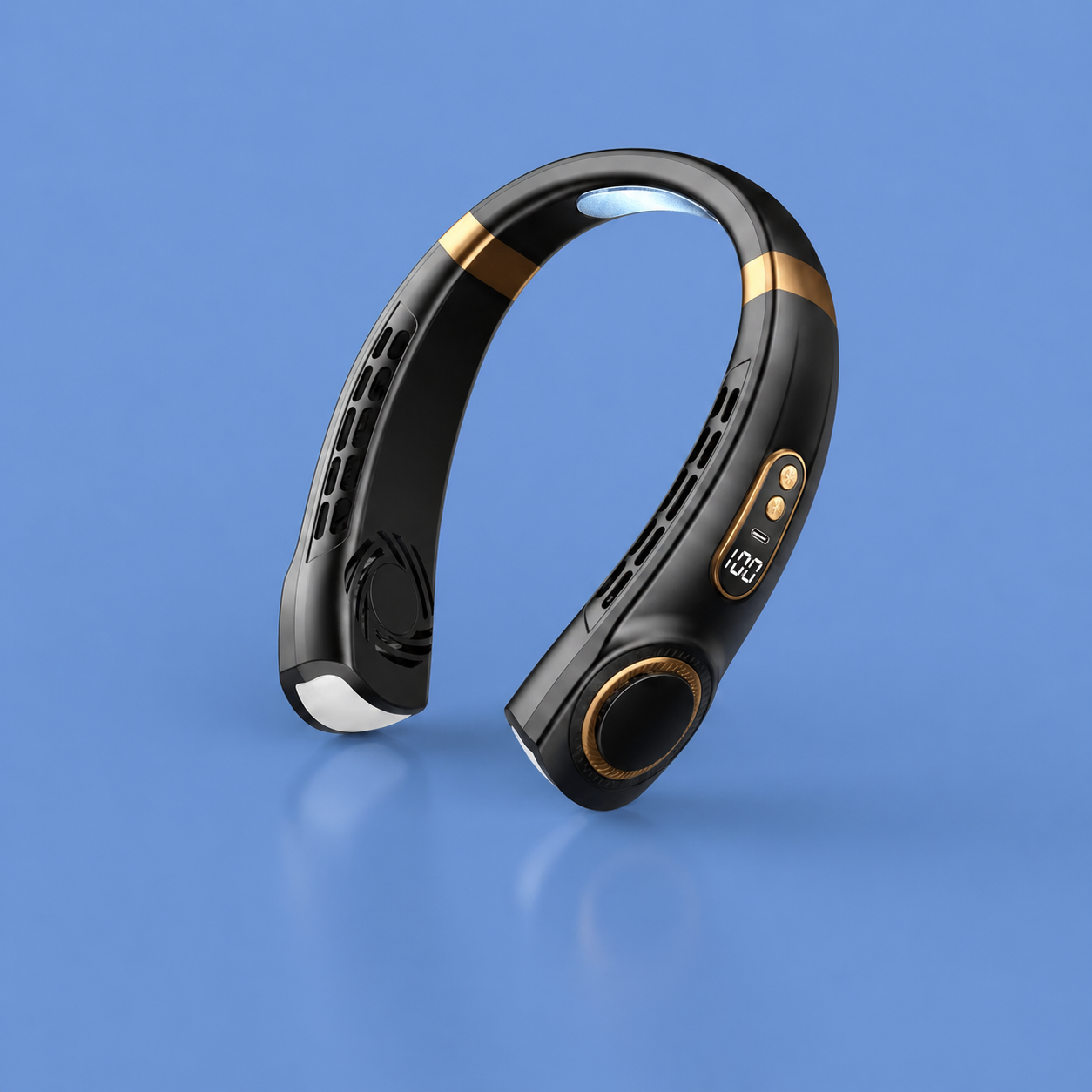 SparkSeasons™ Bladeless Neck Fan — Hands-Free Cooling Anywhere