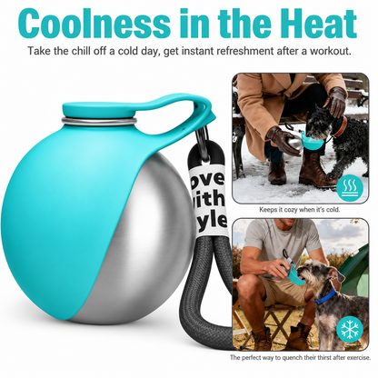 SparkSeasons™ PupFlow Travel Bottle