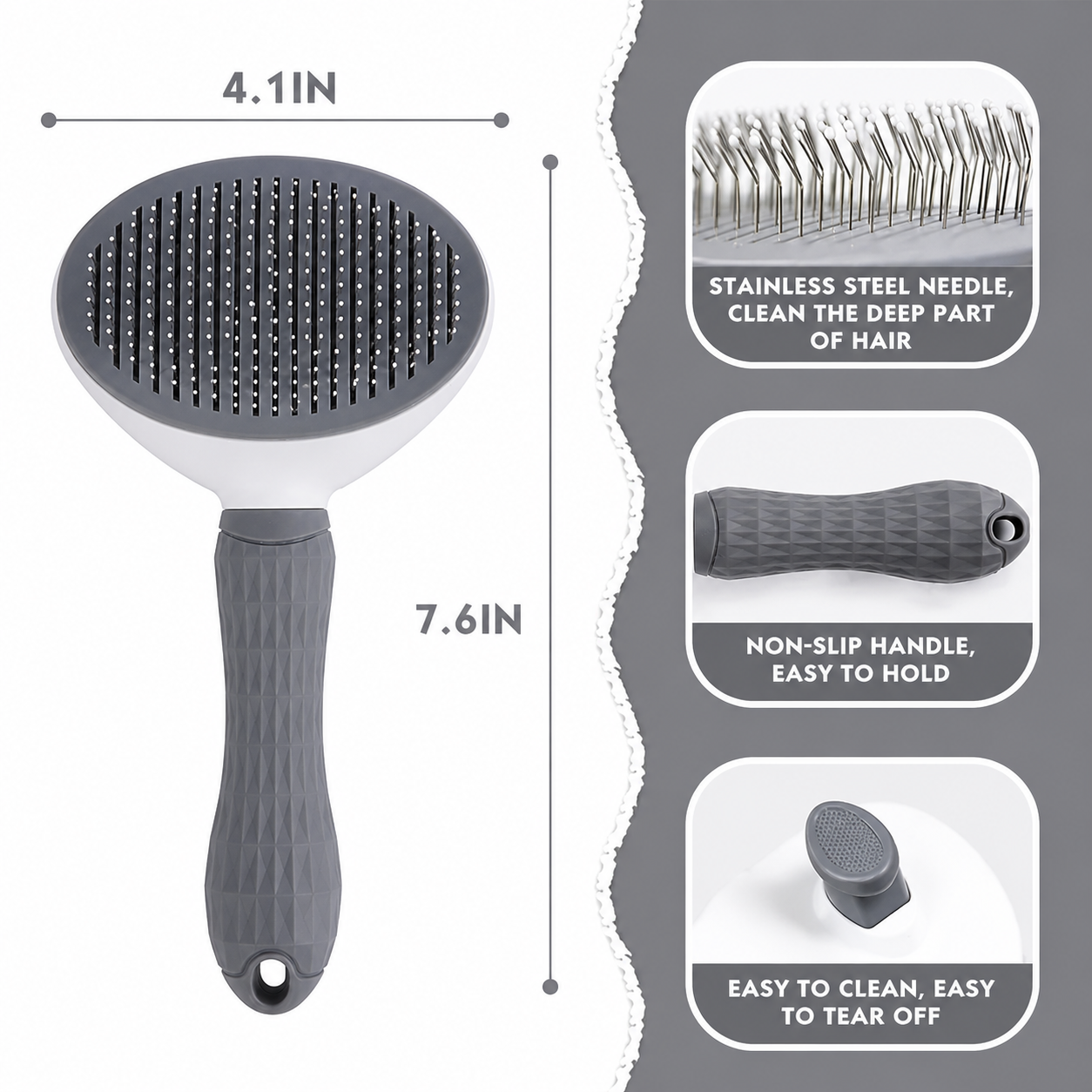 SparkSeasons™ FurEase Brush