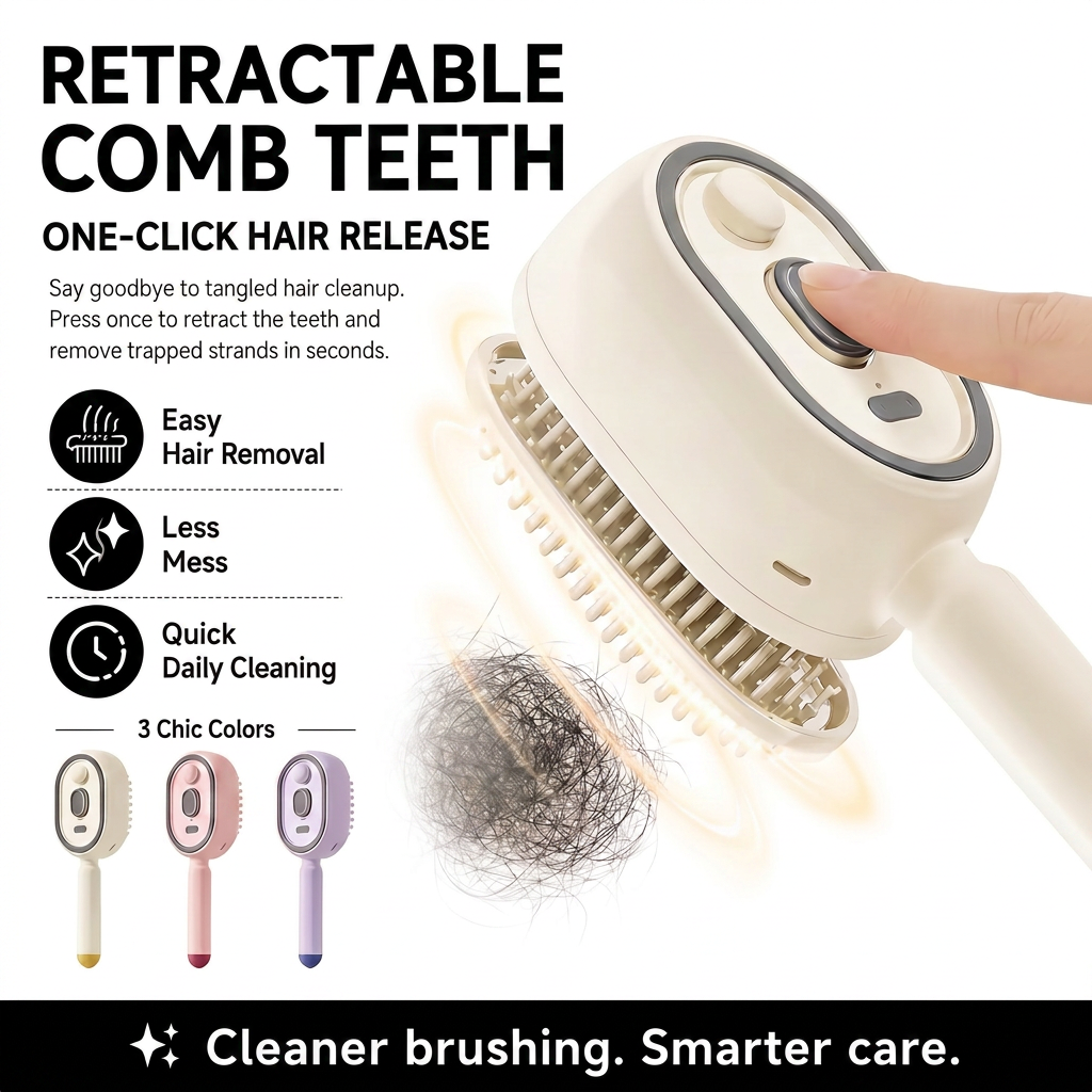SparkSeasons™ ScalpMist Pro™ Hair Care Brush