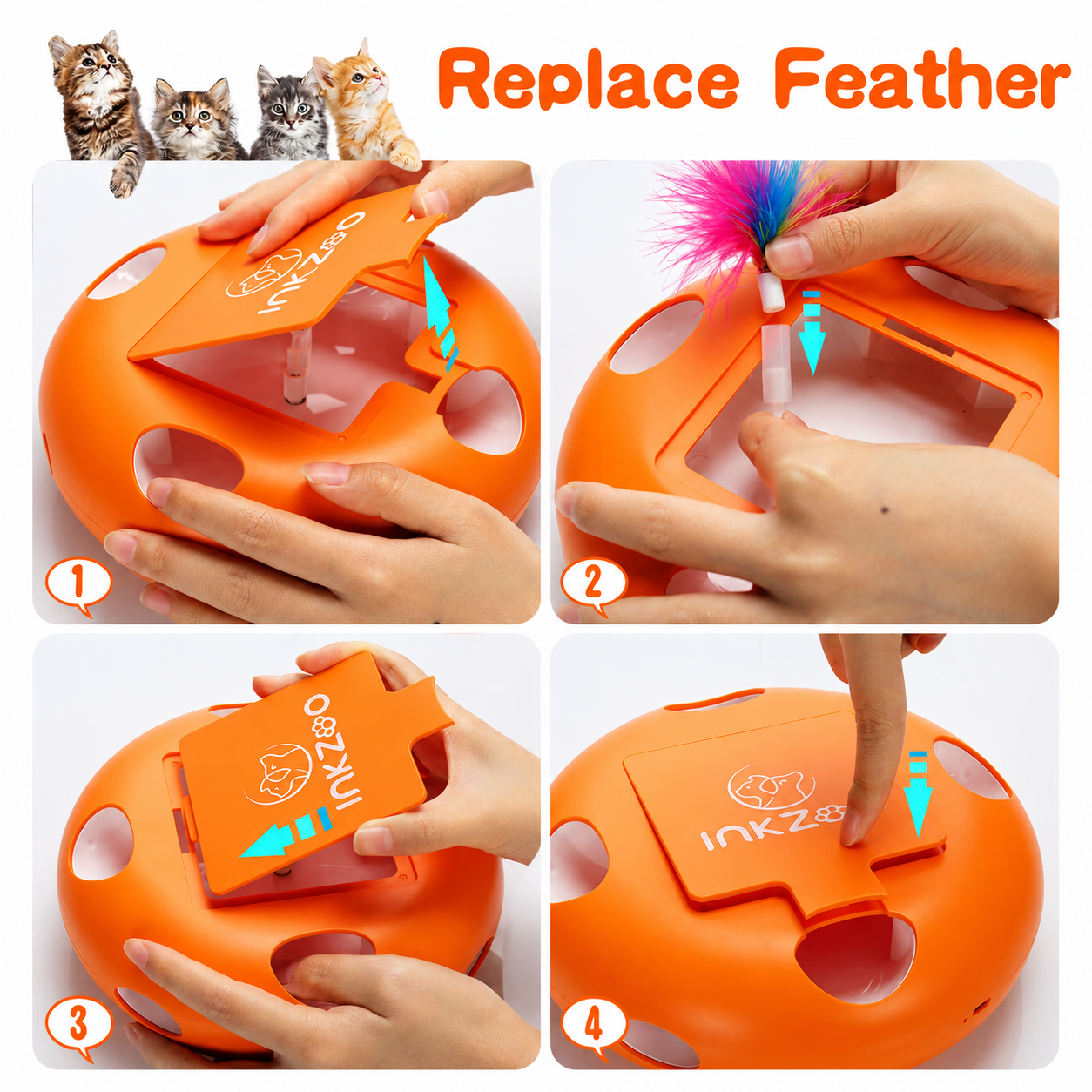 SparkSeasons™ WhiskerPlay™ Interactive Cat Toy