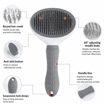 SparkSeasons™ FurEase Brush