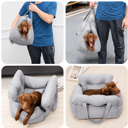 SparkSeasons™ CozyRide Safety Pet Car Seat