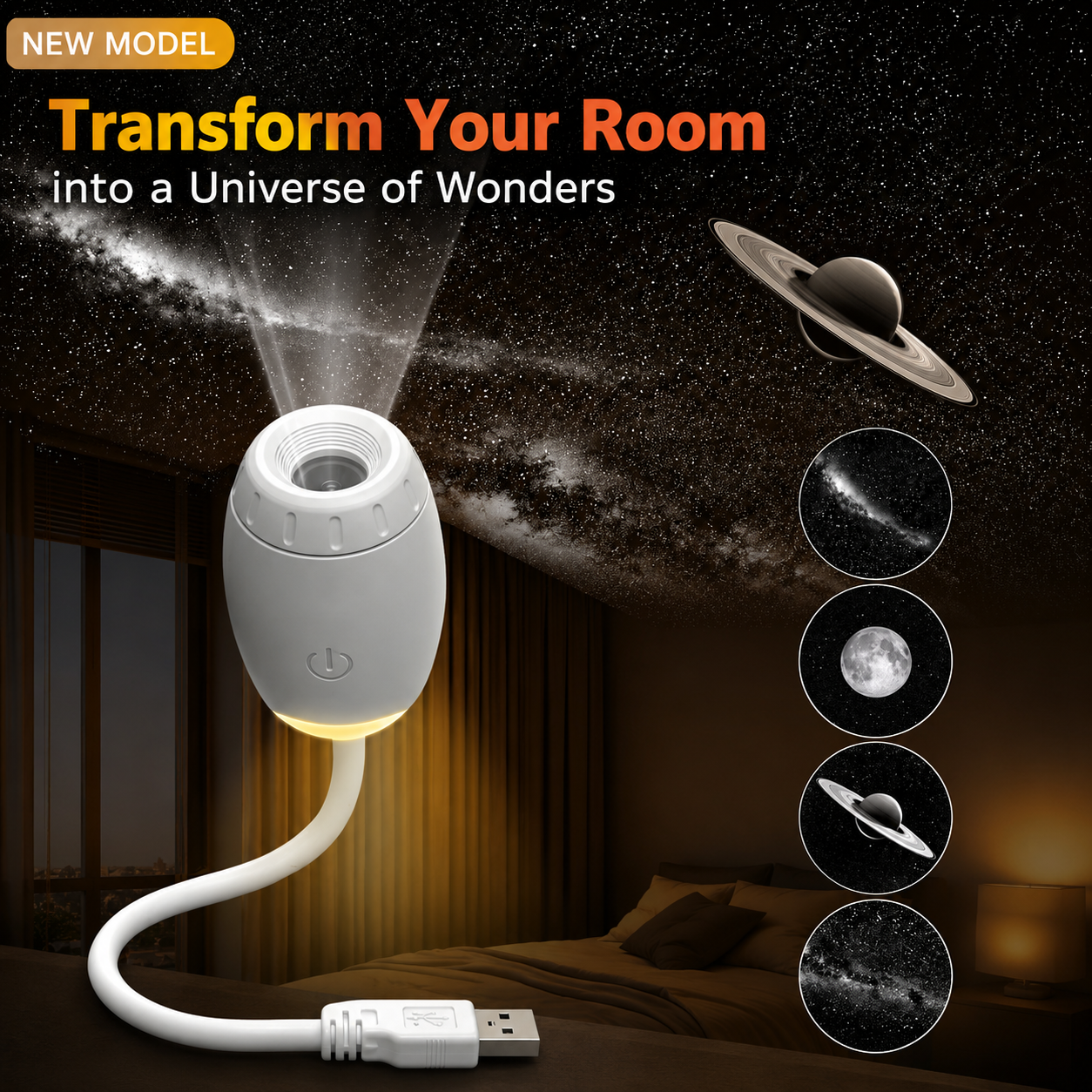 SparkSeasons™ StarScape Projector