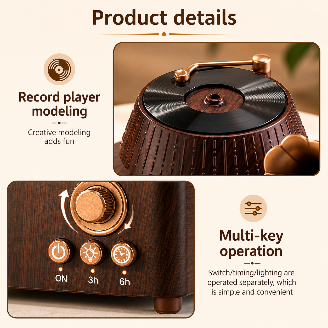 SparkSeasons™ RainTone Aroma Diffuser