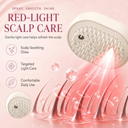 SparkSeasons™ ScalpMist Pro™ Hair Care Brush