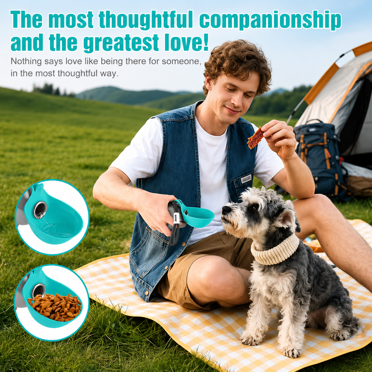 SparkSeasons™ PupFlow Travel Bottle