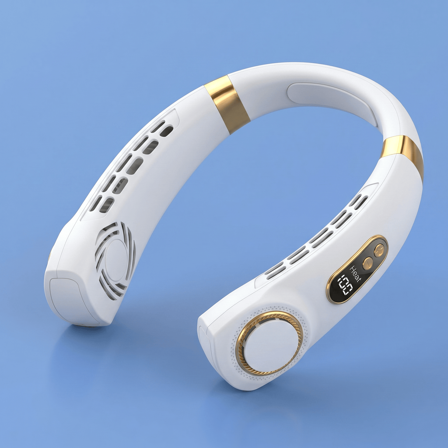 SparkSeasons™ Bladeless Neck Fan — Hands-Free Cooling Anywhere